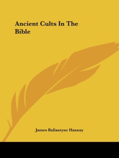 Ancient Cults in the Bible