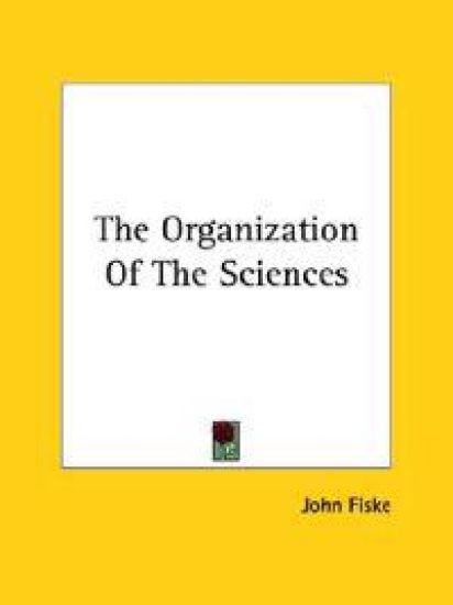 The Organization of the Sciences