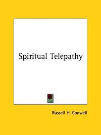 Spiritual Telepathy – Russell H. Conwell, kirjan kansikuva