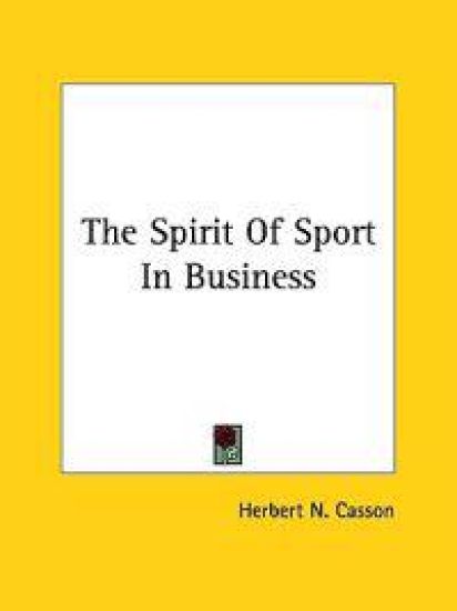 The Spirit of Sport in Business