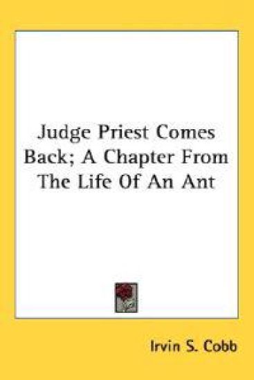 Judge Priest Comes Back