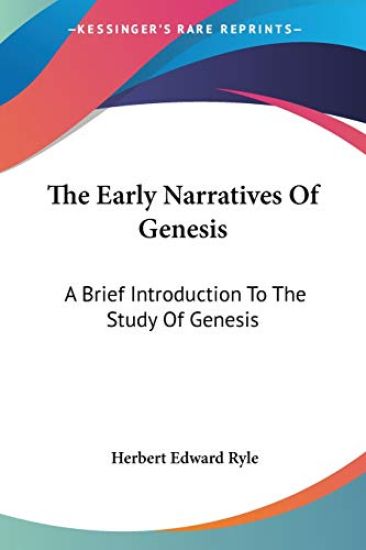 The Early Narratives of Genesis
