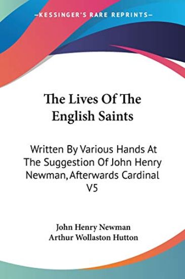 The Lives of the English Saints