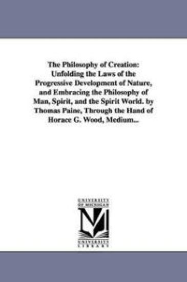 The Philosophy of Creation