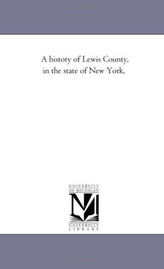 A History of Lewis County, in the State of New York,