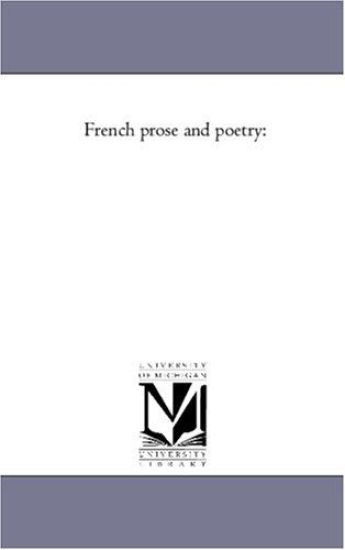 French Prose and Poetry