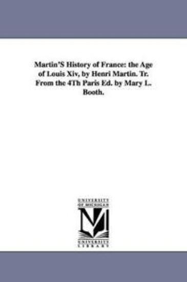 Martin'S History of France