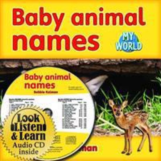 Baby Animal Names - CD + Hc Book - Package