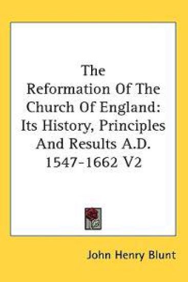 The Reformation of the Church of England