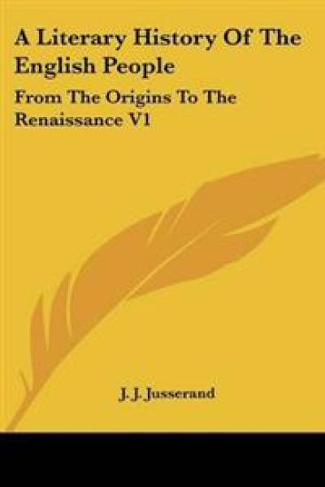 Literary History Of The English People