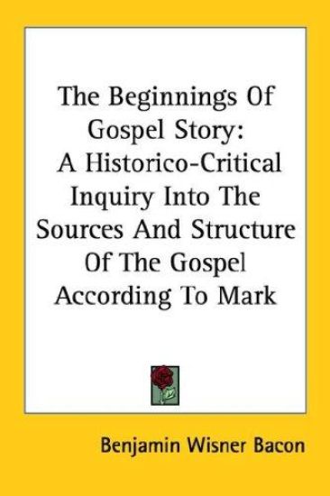 The Beginnings of Gospel Story