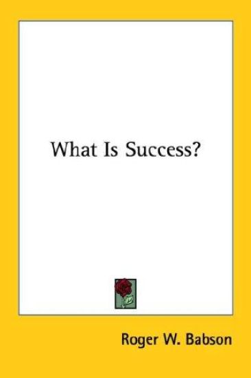 What Is Success?