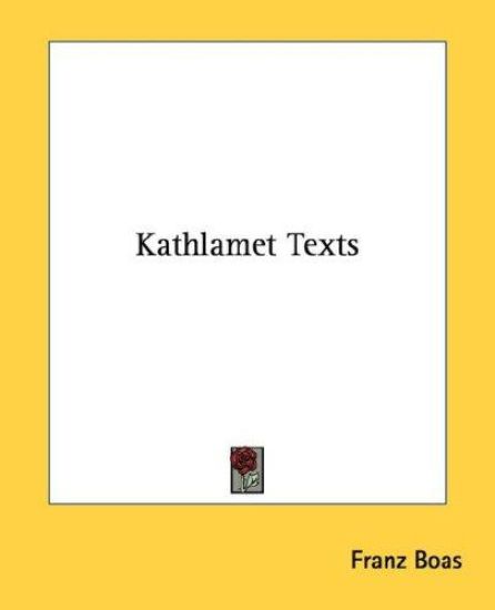 Kathlamet Texts