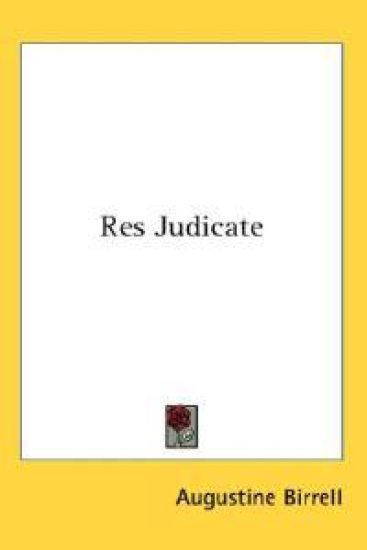 Res Judicate