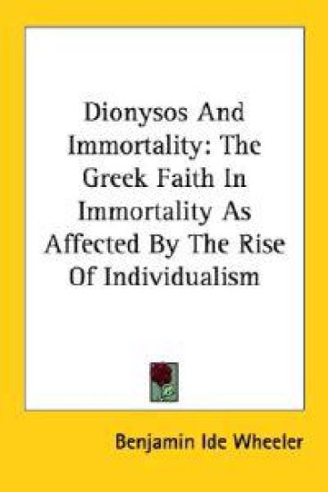 Dionysos and Immortality