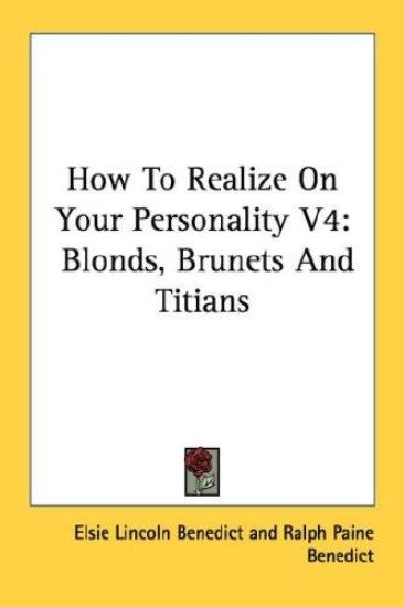 How to Realize on Your Personality