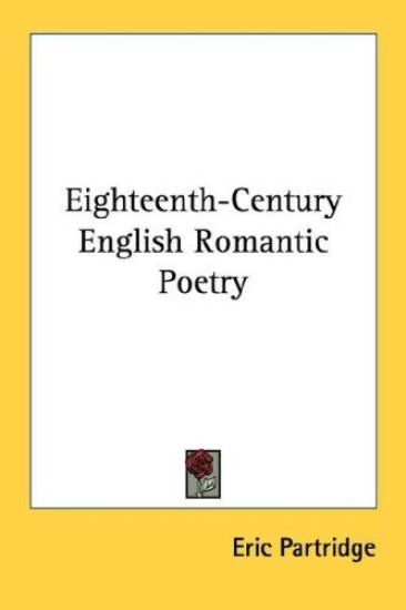 Eighteenth-century English Romantic Poetry