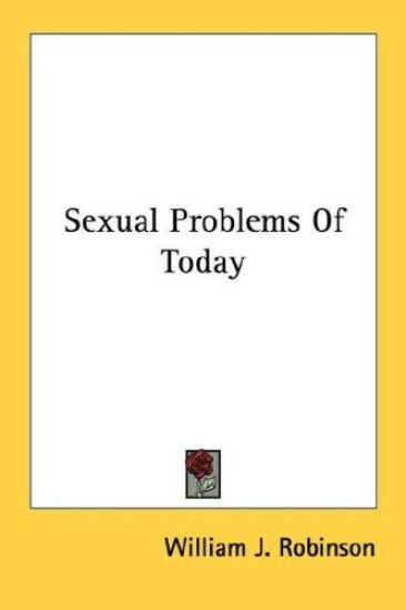 Sexual Problems of Today