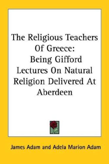 The Religious Teachers of Greece