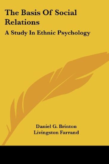 The Basis of Social Relations