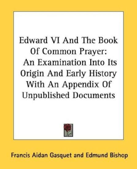 Edward VI and the Book of Common Prayer