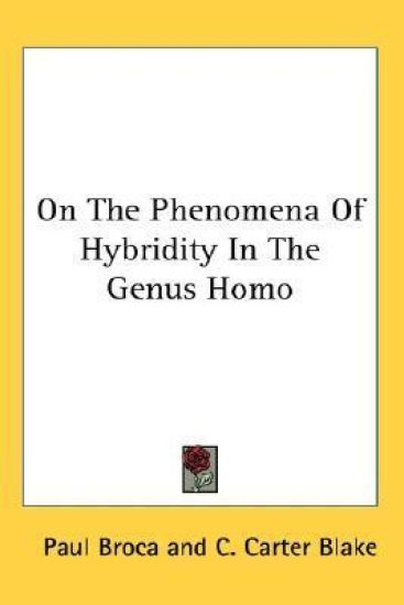 On the Phenomena of Hybridity in the Genus Homo