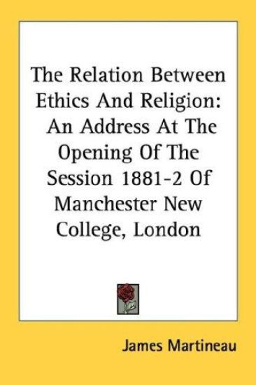 The Relation Between Ethics and Religion