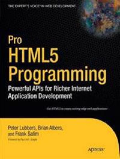 Pro HTML5 Programming