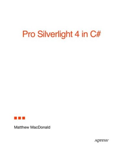 Pro Silverlight 4 in C#