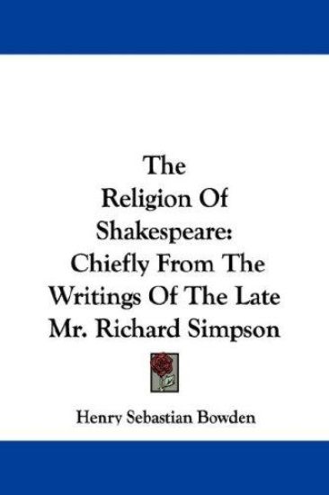 The Religion of Shakespeare