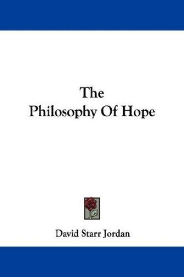 The Philosophy of Hope