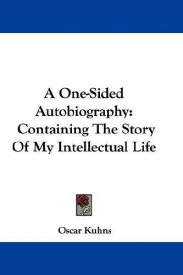 A One-sided Autobiography