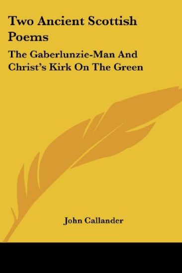 Two Ancient Scottish Poems