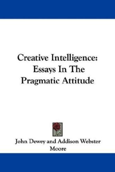 Creative Intelligence – John Dewey, kirjan kansikuva