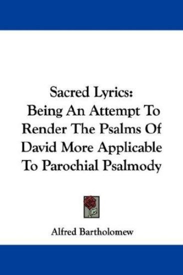 Sacred Lyrics
