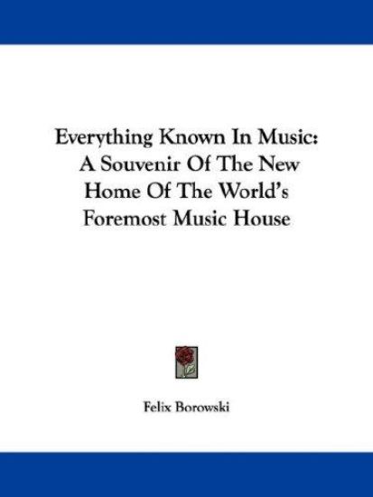 Everything Known in Music