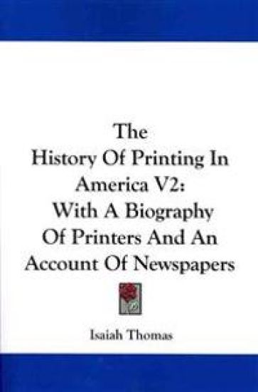 The History of Printing in America