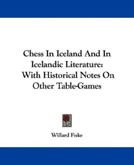 Chess in Iceland and in Icelandic Literature