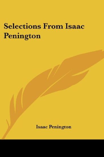 Selections from Isaac Penington