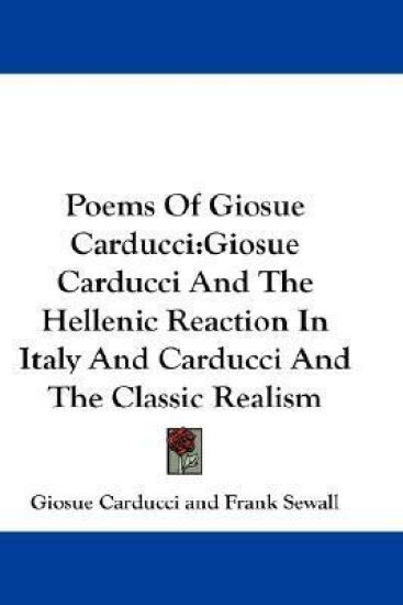 Poems of Giosue Carducci