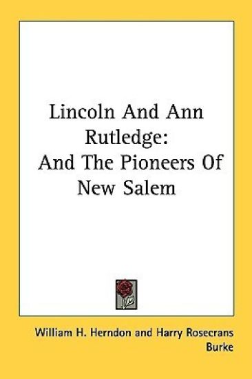 Lincoln and Ann Rutledge