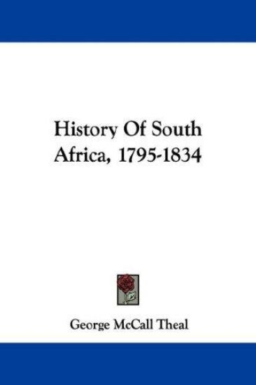 History of South Africa, 1795-1834