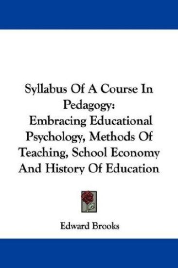 Syllabus of a Course in Pedagogy
