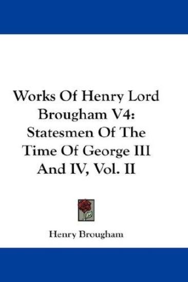 Works of Henry Lord Brougham