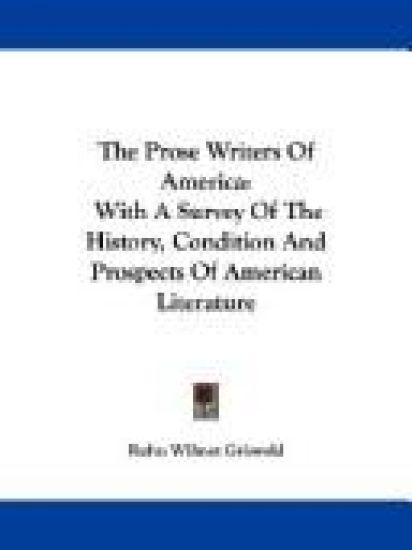 The Prose Writers of America