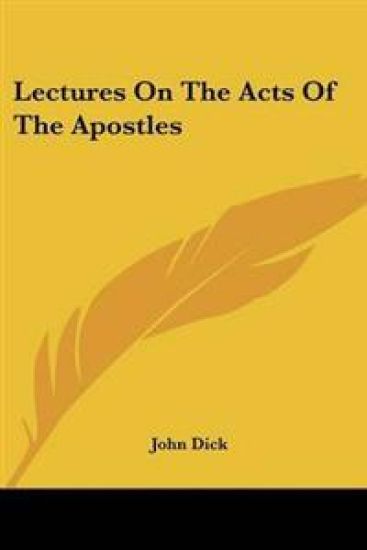 Lectures On The Acts Of The Apostles