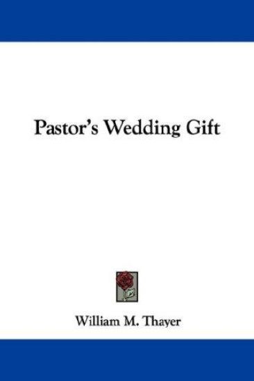 Pastor's Wedding Gift
