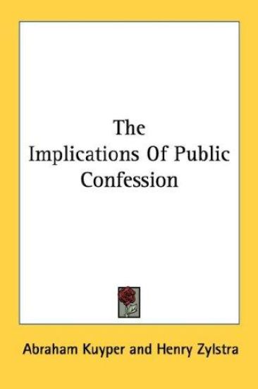 The Implications of Public Confession