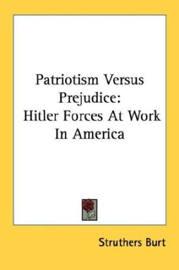 Patriotism Versus Prejudice