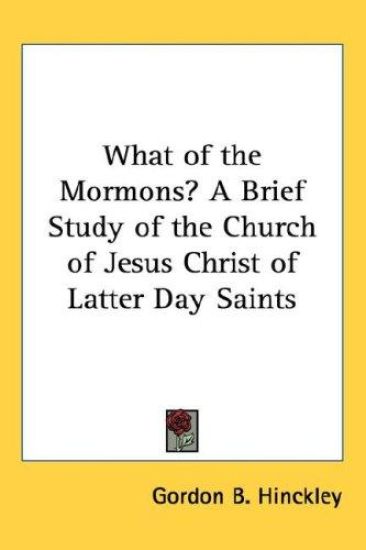 What of the Mormons?